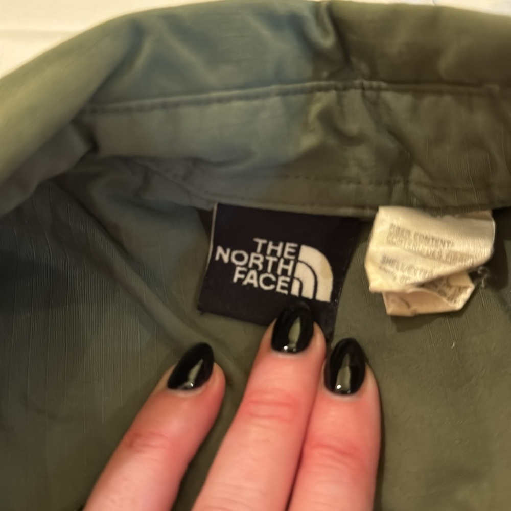 North Face Large Button Shirt Rip Stop - Picture 3 of 9